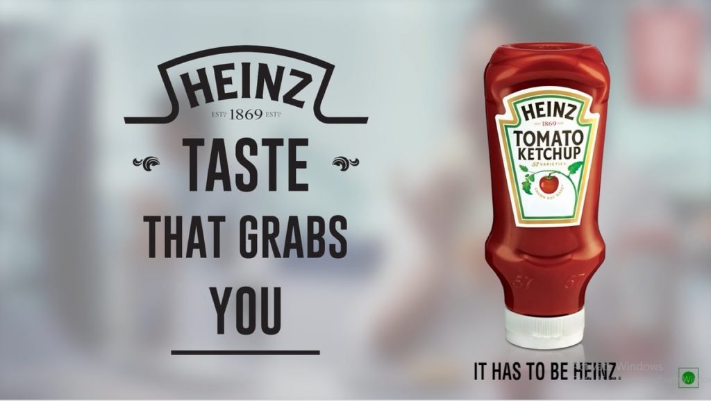 ketchup advertisement