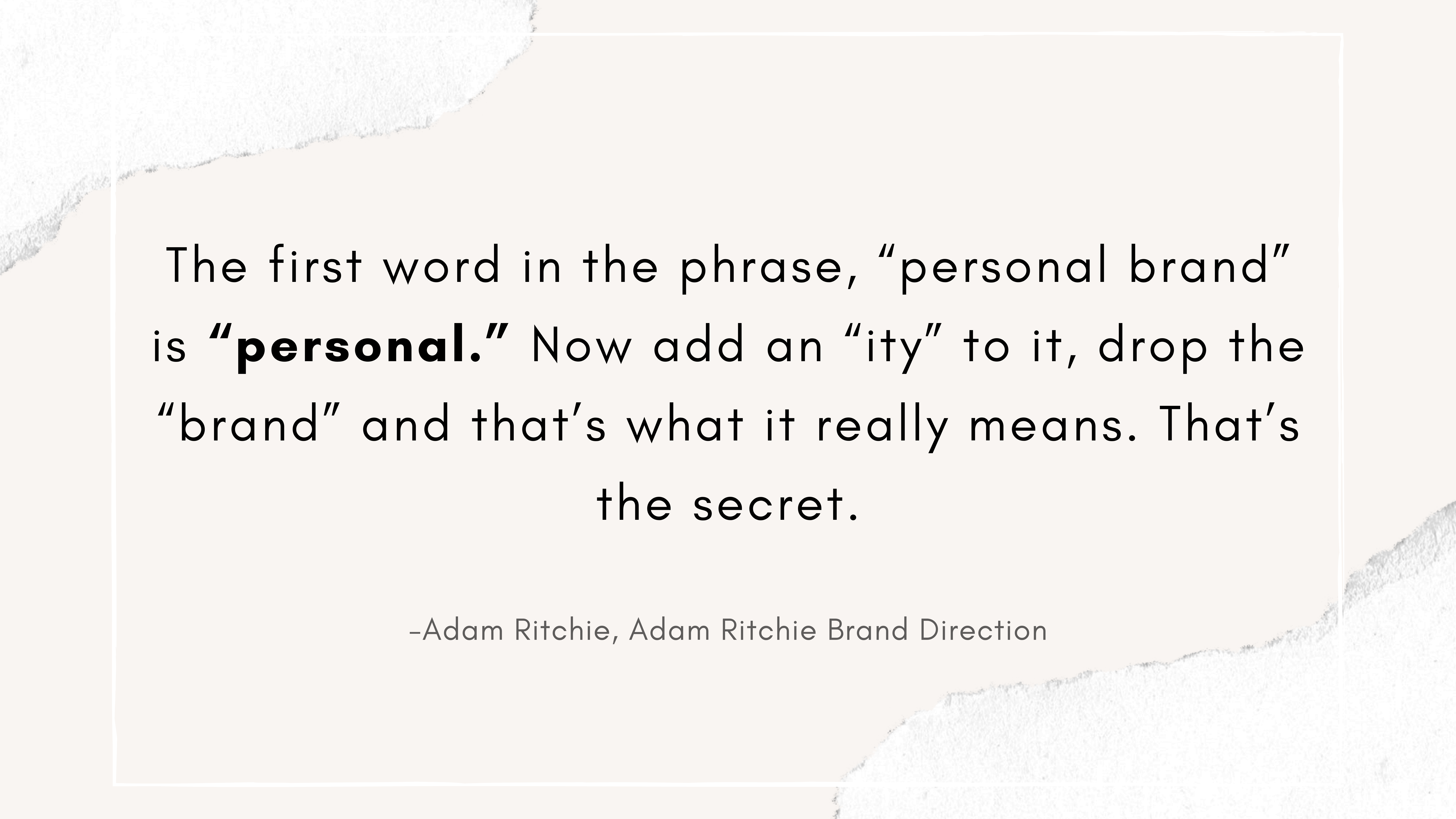 Personal Brand