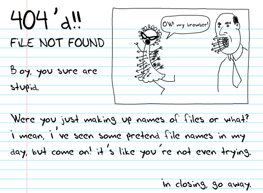 homestarrunner 404 page