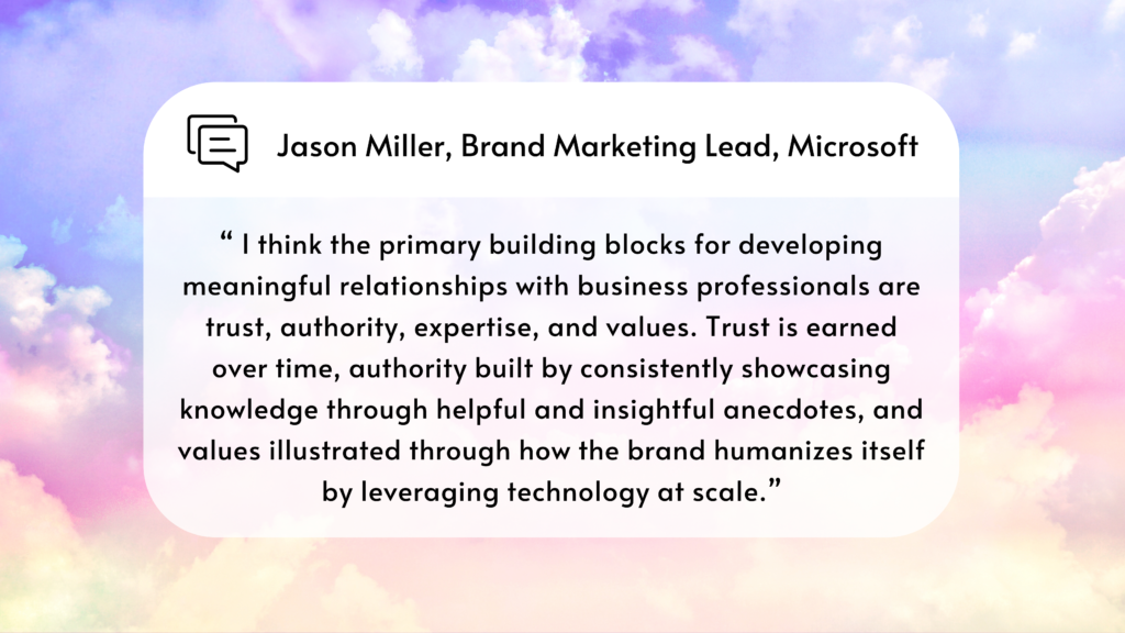 microsoft brand marketing quote