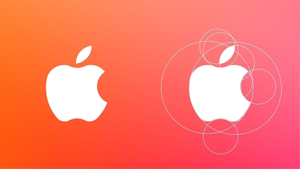 Apple logo and Fibonacci sequence