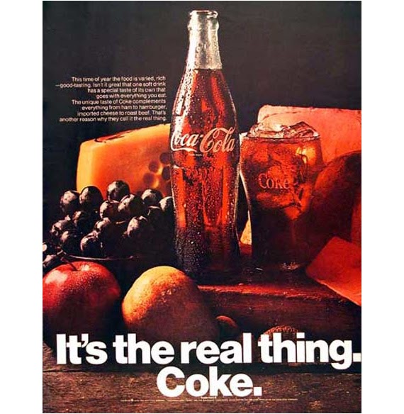 1970's Coca Cola poster