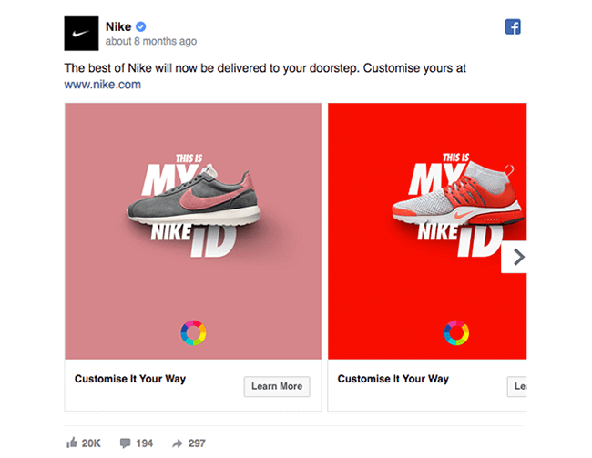 nike ad fb