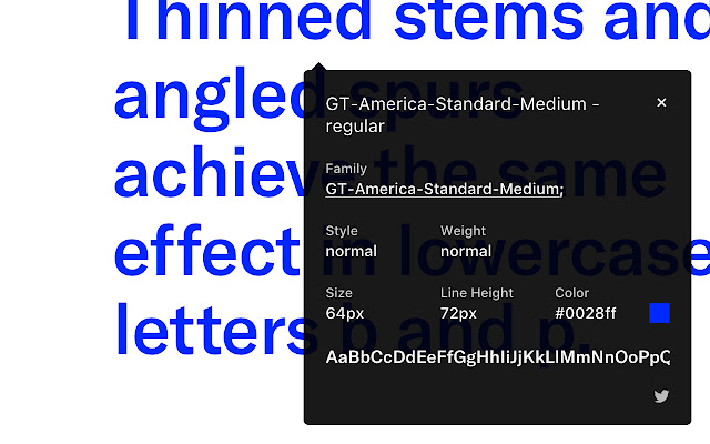 what font