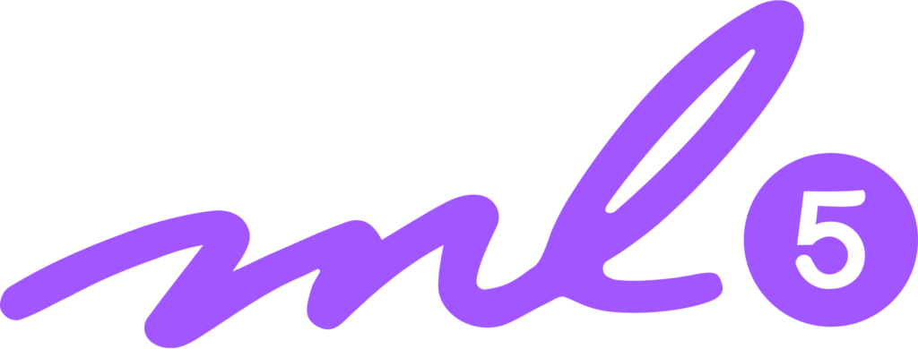 Logo of ML5: AI Art Generating tool