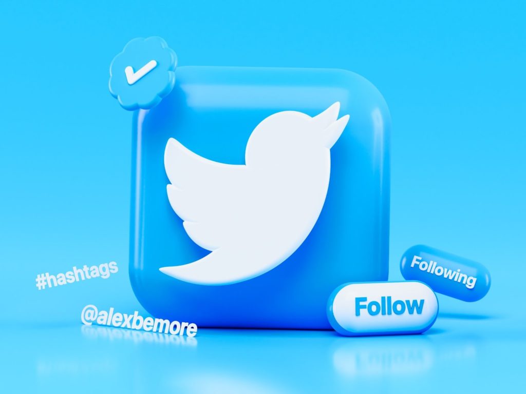 Twitter logo app icon