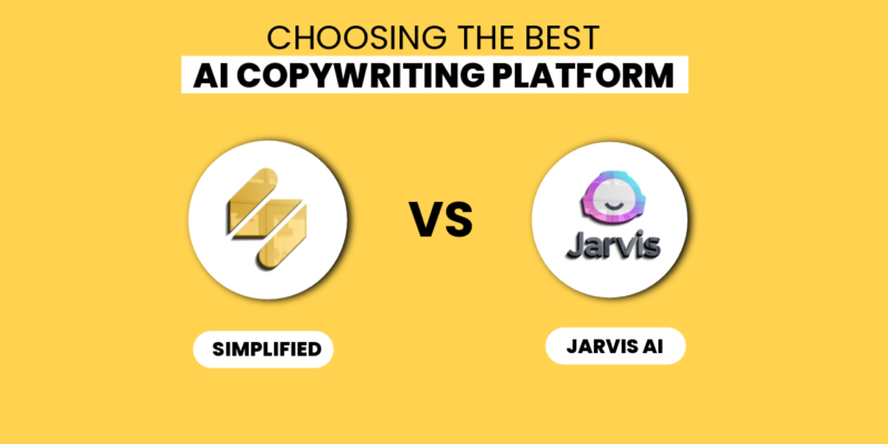 Simplified Vs Jarvis AI - best AI copywriting app