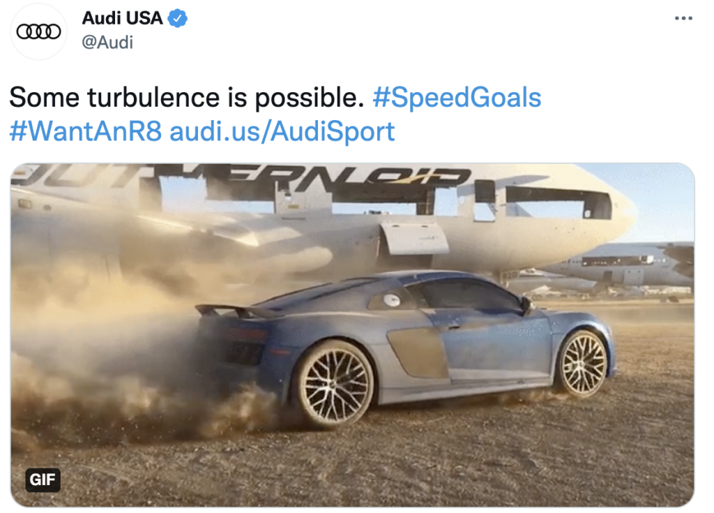 audi usa hashtags