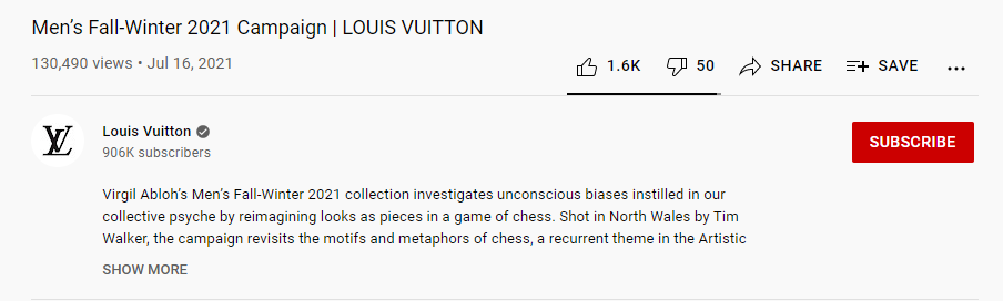 youtube title-LV example