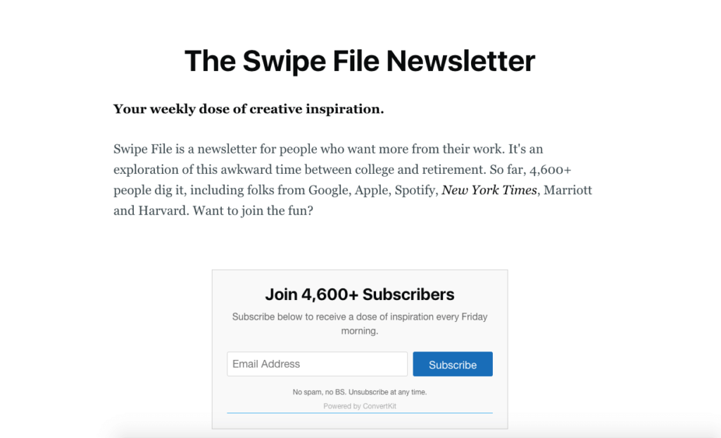 the-swipe-file-newsletter-example-